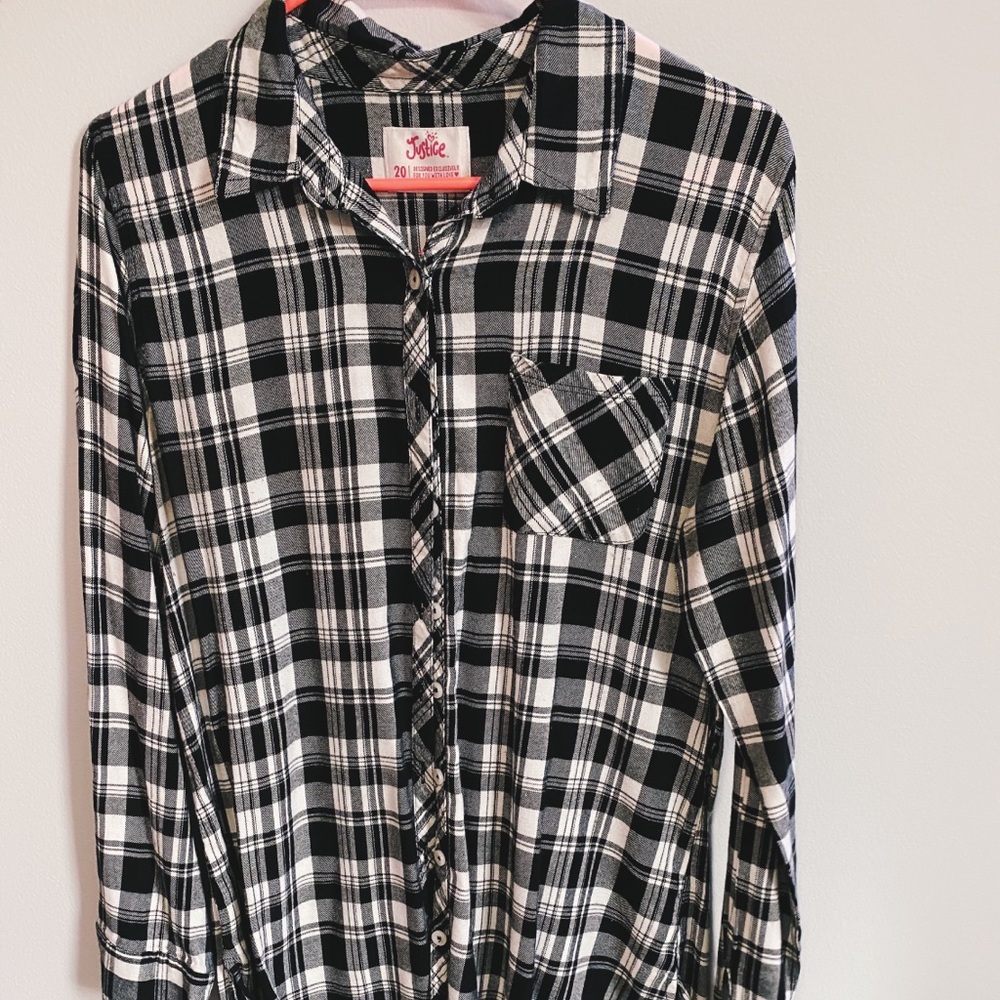 Black and White Flannel